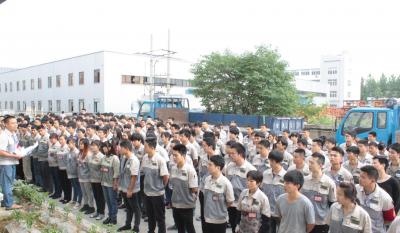 钣金事业部积极相应号召，召开全事业部“安全活动月”带头大会